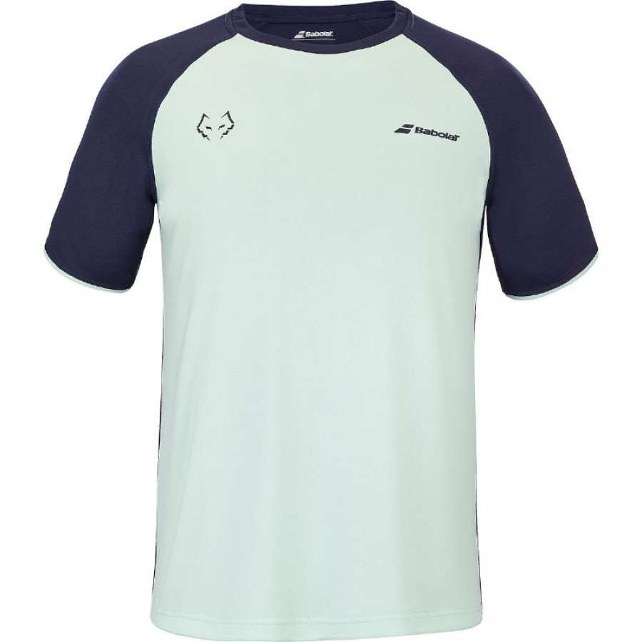 Babolat Juan Lebron Maglietta Verde Blu