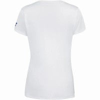 Camiseta Babolat giocano Capsleeve Blanco Azul Junior
