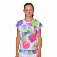 Bidi Badu Kaleido Capsleeve Bianco Mix Junior Maglietta  Offerta + Economico