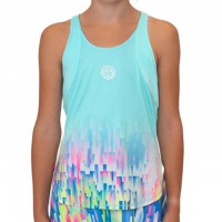 Camiseta Bidi Badu Melbourne Aqua Mix Junior  Offerta + Economico