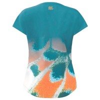 Bidi Badu Melbourne Capsleeve Petroleum T-Shirt Arancione Donna