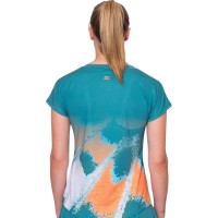 Bidi Badu Melbourne Capsleeve Petroleum T-Shirt Arancione Donna