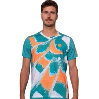 Bidi Badu Melbourne T-shirt con scollo a V Petrolio Arancione  Offerta + Economico