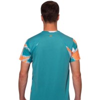 Bidi Badu Melbourne T-shirt con scollo a V Petrolio Arancione  Offerta + Economico