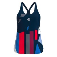 Bidi Badu New York Blu Scuro Rosso Maglietta da donna  Offerta + Economico