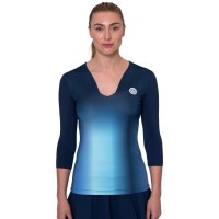 Bidi Badu Spectrum V-Neck Aqua Blu Scuro Maglietta da donna  Offerta + Economico