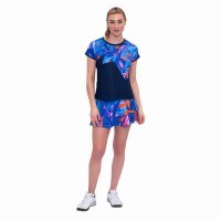 Bidi Badu Spike Capsleeve Blu Scuro Maglietta Donna  Offerta + Economico