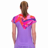 Bidi Badu Spike Capsleeve Viola Rosa Maglietta da Donna  Offerta + Economico