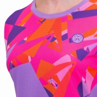 Bidi Badu Spike Capsleeve Viola Rosa Maglietta da Donna  Offerta + Economico