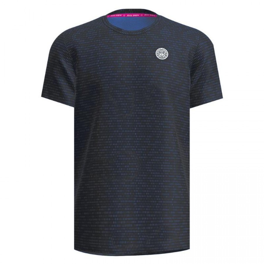 Bidi Badu Spike Crew T-shirt bicolore grigio scuro blu  Offerta + Economico