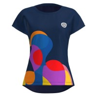 Bidi Badu Twiggy Capsleeve Blu Scuro Mix Maglietta da Donna  Offerta + Economico