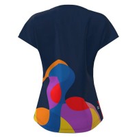 Bidi Badu Twiggy Capsleeve Blu Scuro Mix Maglietta da Donna  Offerta + Economico