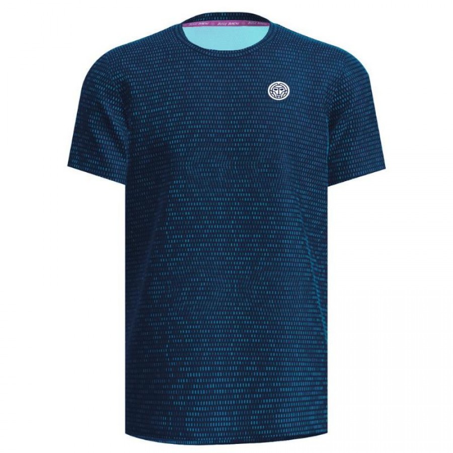 Bidi Badu Twiggy Crew T-shirt bicolore blu scuro mix  Offerta + Economico