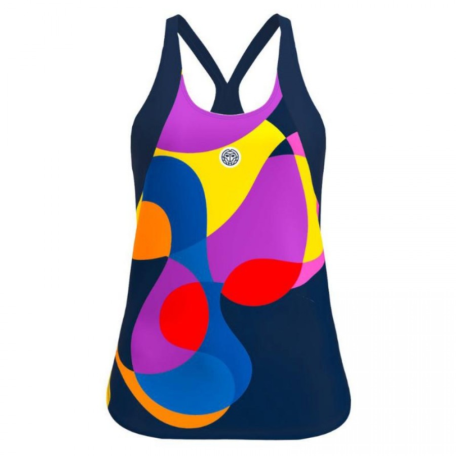 Bidi Badu Twiggy Canotta Blu Scuro Mix Junior Maglietta  Offerta + Economico