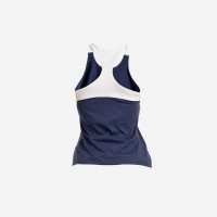 T-Shirt Bianca Blu Tallinn Corona Nera PADELPOINT T-Shirt Bianca Blu Tallinn Corona Nera