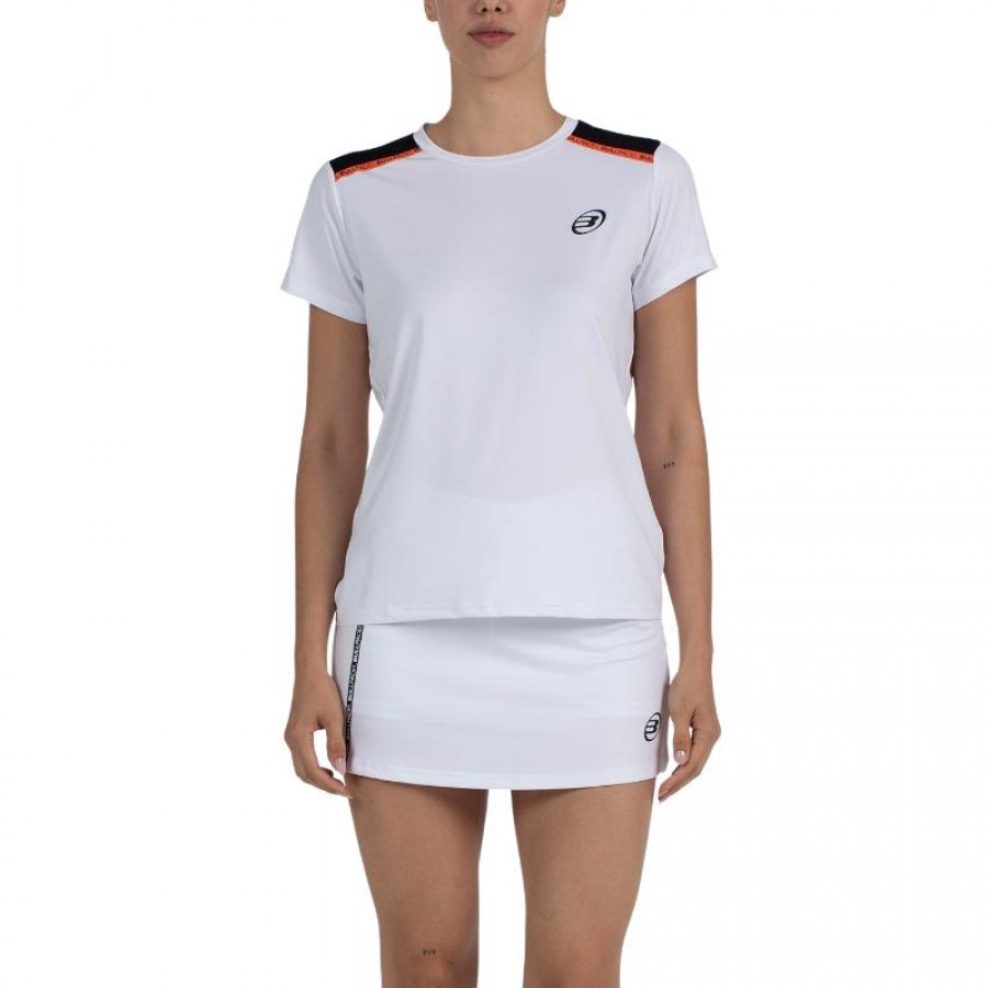 Bullpadel Adventure W Maglietta Bianca