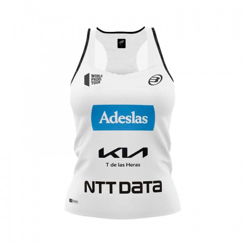 Bullpadel Ale Salazar WPT Olin T-shirt bianca 2022