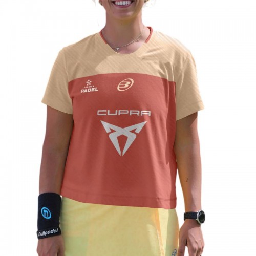 Maglietta ufficiale di pompelmo di Bullpadel Bea Gonzalez Azabal