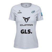 Bullpadel Bea Gonzalez Premier Padel Oimbra Teal Maglietta Grigia