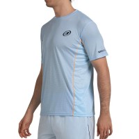 T-shirt blu Bullpadel Cerezal Glacier