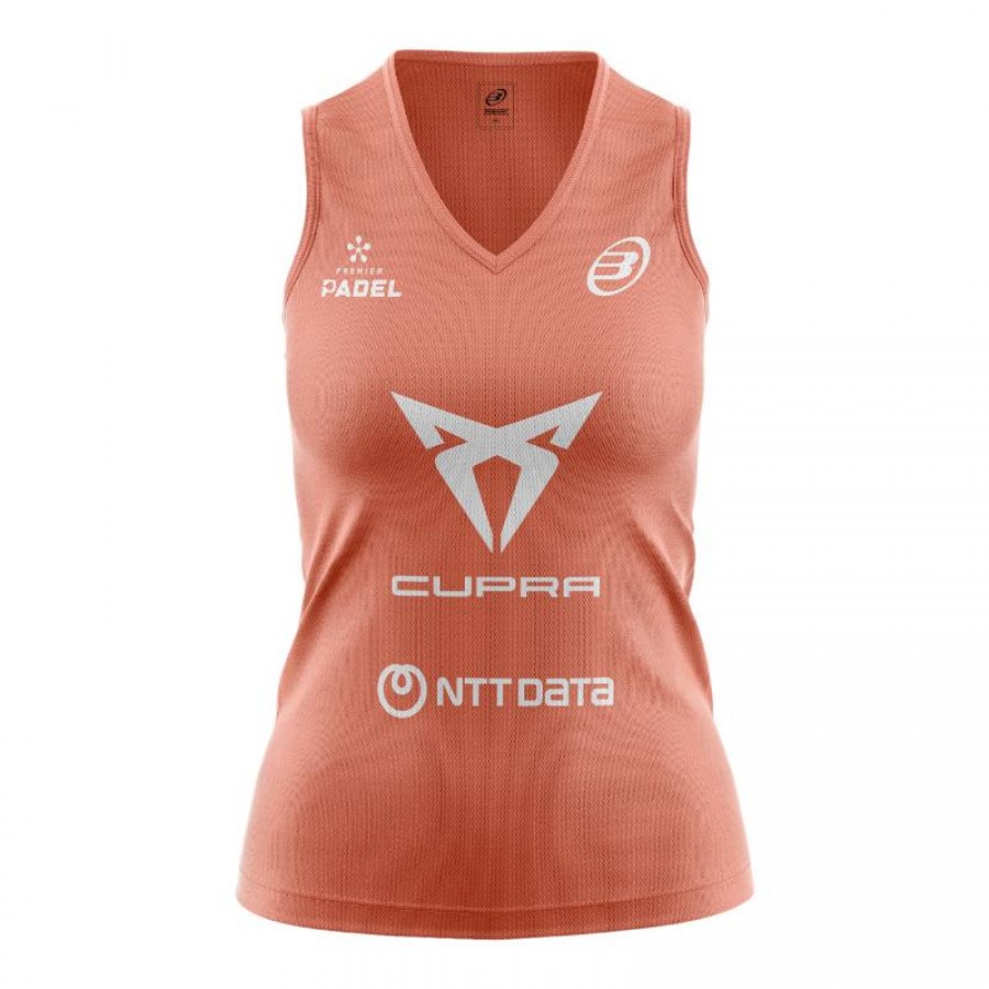 Bullpadel Delfi Brea Premier Padel Porru Maglietta al pompelmo