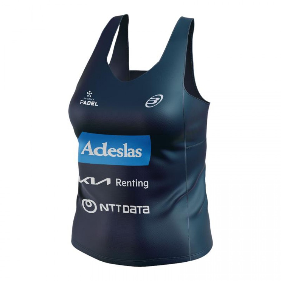 Bullpadel Gemma Triay Premier Padel Oroso Maglietta Blu Notte