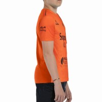 Bullpadel Paquito Navarro Premier Padel Mesia Maglietta Junior in terra battuta