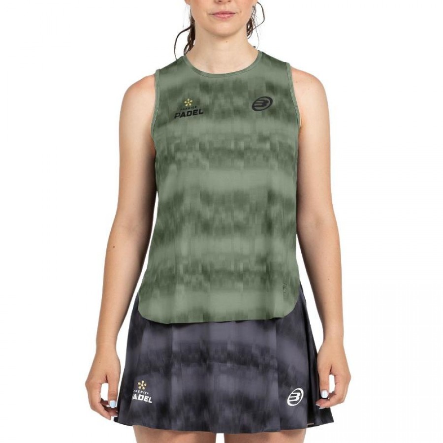 Maglietta Bullpadel Premier Padel Parnav Khaki