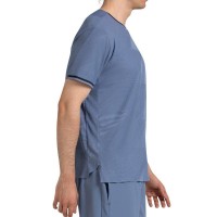 Maglietta Bullpadel Prior Atomic Blue Vigore