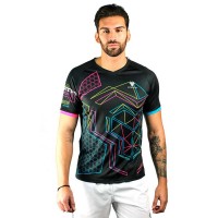 Cartri Cairo Maglietta Nera PADELPOINT Cartri Cairo Maglietta Nera