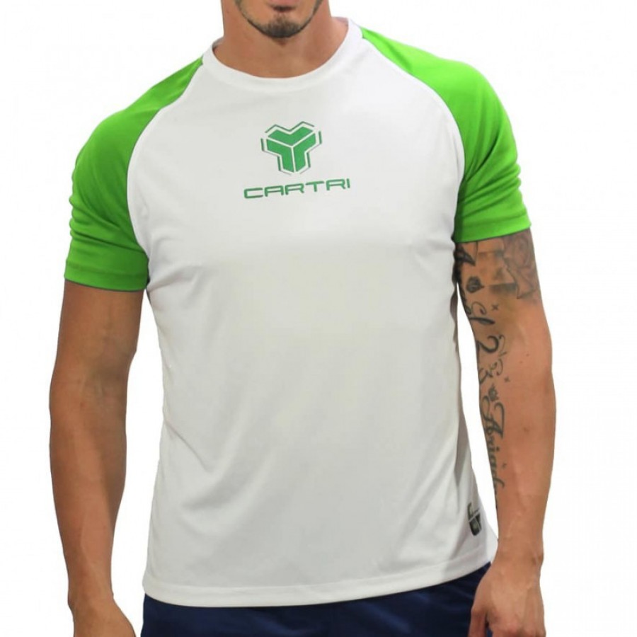 Cartri Match T-shirt Flu Bianco  Offerta + Economico