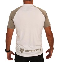Cartri Match T-Shirt Bambino Bianca Grigia  Offerta + Economico
