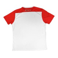 Cartri School T-shirt Bianco Grigio Rosso