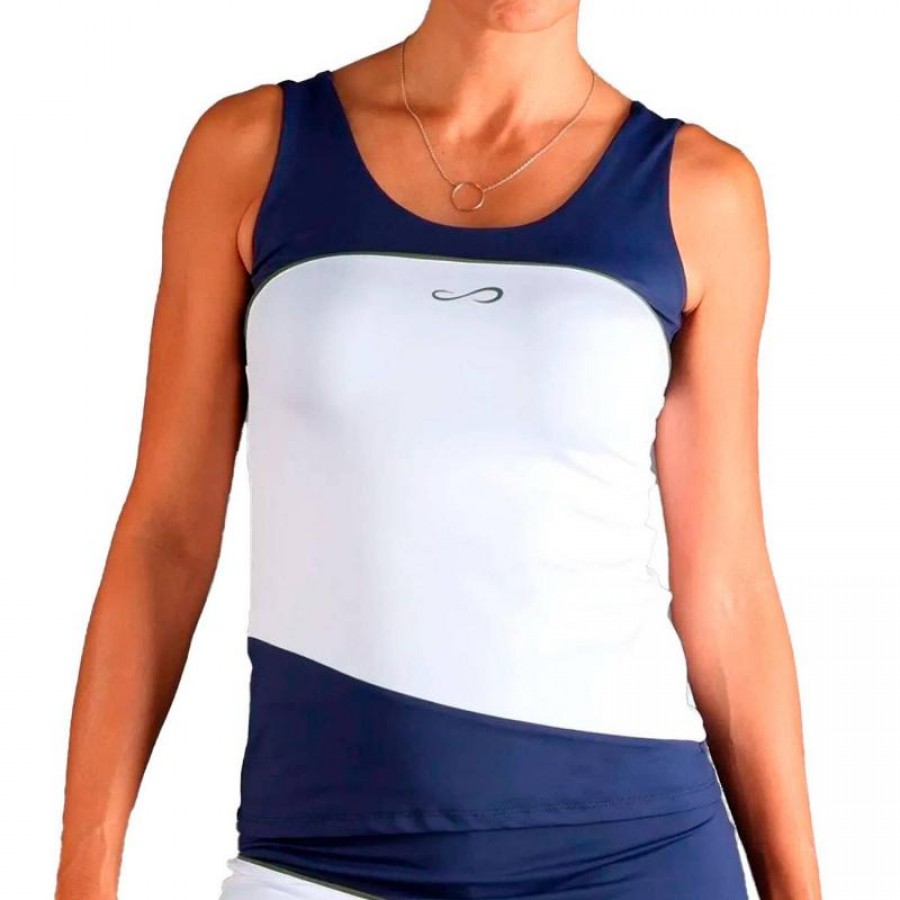 Endless Curve Maglietta Blu Navy