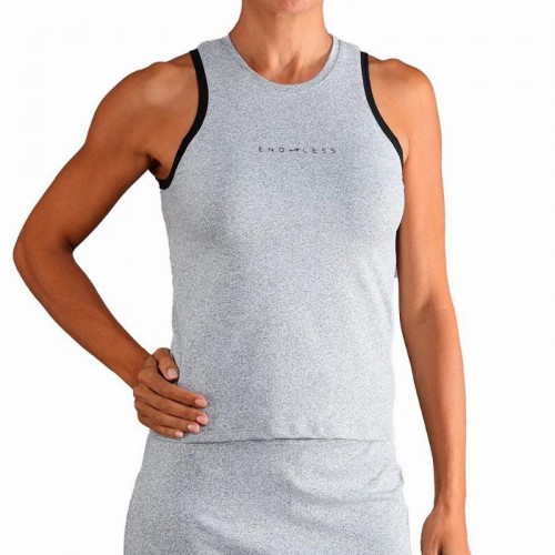 Camiseta Endless Essential Grigio Cina