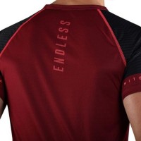 Endless Feisty Sleeves Wine Maglietta  Offerta + Economico