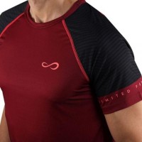 Endless Feisty Sleeves Wine Maglietta  Offerta + Economico