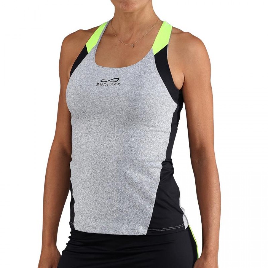 Camiseta Endless Grace Grigio Melange