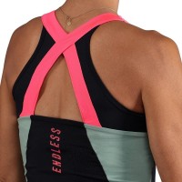 Endless Grace Maglietta Nero Verde Bosco