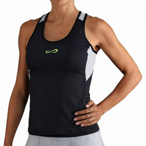 Endless Mile Maglietta Nera Gialla Grigia