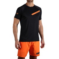 Endless Tracer Maglietta Nero Arancio  Offerta + Economico