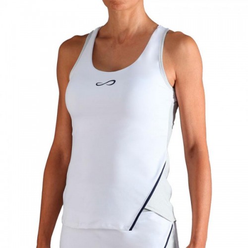 Endless Zephyr Maglietta Bianca Argento