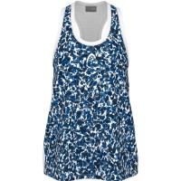 Camiseta Head Agility Azul Stampa Royal  Offerta + Economico