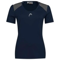 Head Club 22 Tech Maglietta Donna Blu Navy