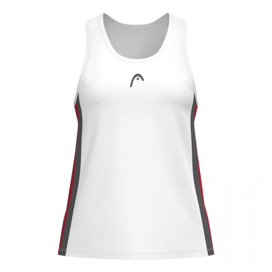 Head Club 25 Bianco Rosso Maglietta Junior  Offerta + Economico