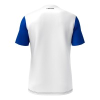 Head Club 25 Tech Bianco Blu Royal Junior Maglietta  Offerta + Economico