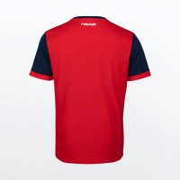 T-shirt rossa Head Davies  Offerta + Economico