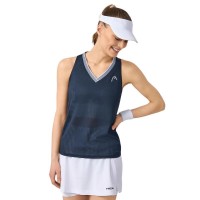 Head Performance Navy Blue Silver Maglietta da donna  Offerta + Economico