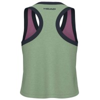 Camiseta Head Play Top Corto Rosa Verde Mujer  Offerta + Economico