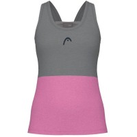 Head Play Tech Rosa Bianco Maglietta Donna  Offerta + Economico